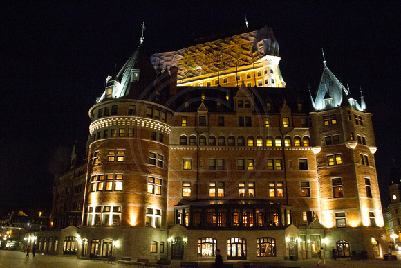 Quebec City, Chateau Frontenac, Night112-1780