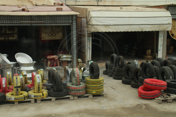 Northern Tunisia, Tire Shop1026458