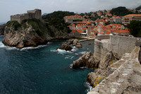 Dubrovnik, View f City Walls, Revelin Fortress1020644