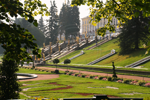 St Petersburg, Peterhof, Palace, Gardens1047931a