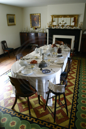 Appomattox, McLean House, Dining Rm021020-9079