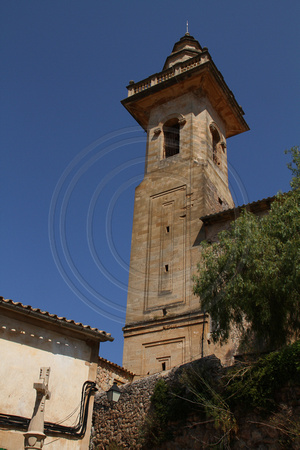 Mallorca, Valldemossa, Church Tower V1033986