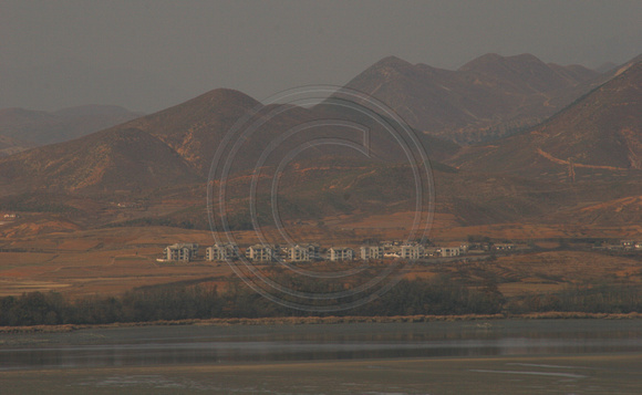 DMZ, Odusan Observatory, View of North Korea0624579a