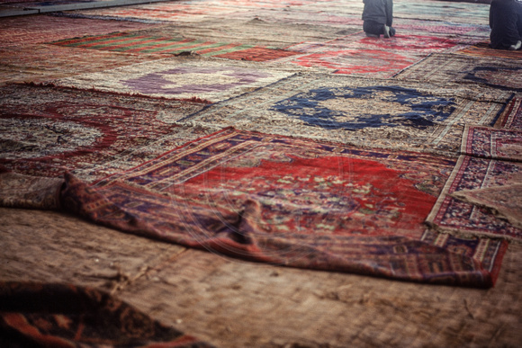 Istanbul, Blue Mosque, Rugs S -9572
