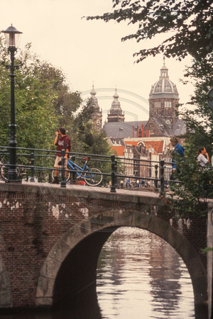 Amsterdam, Canal, Bridge S V-9893