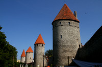 Tallinn, City Wall, Towers1046900