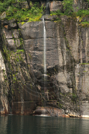 Trollfjord, Waterfall V1040781a