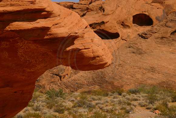 Valley of Fire SP, Arch Rock, Nr0467392