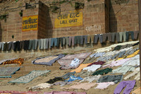 Varanasi, Ghat, Laundry030326-8239