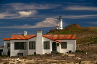 Channel Islands NP, Anacapa Is, Ranger House, Lighthouse140-9395