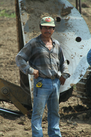 Eastern Guatemala, Man at Construction Site V1117161