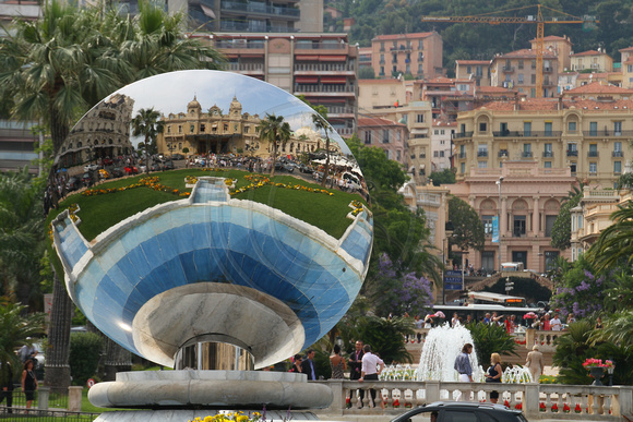 Monte Carlo, Reflective Sculpture, Casino1032574