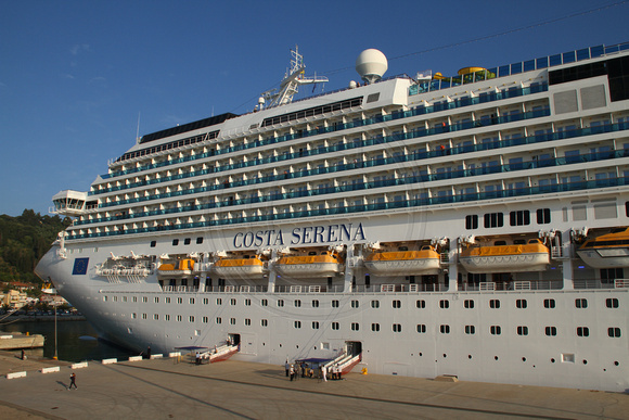 Katakolon, Costa Serena Cruise Ship1019236