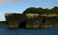 Bay of Islands, Moturoa Is, nr, Basalt Formation0734712a