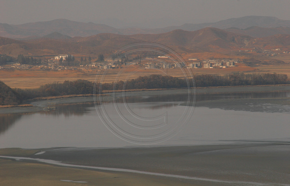 DMZ, Odusan Observatory, View of North Korea0624594a