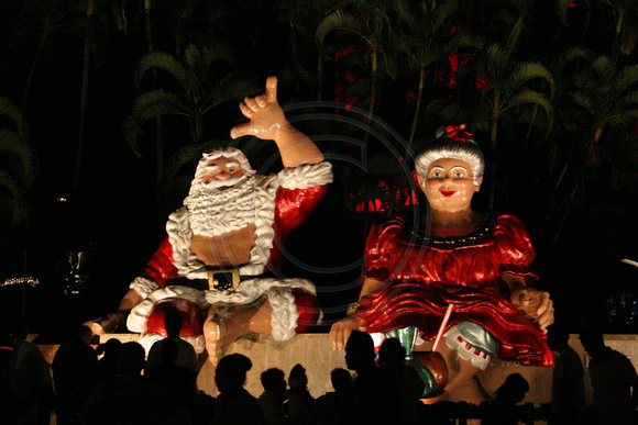 Honolulu, Christmas Lights0585687