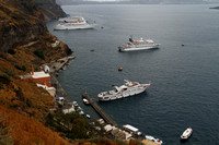Santorini, Fira, Cruise Ships1017636